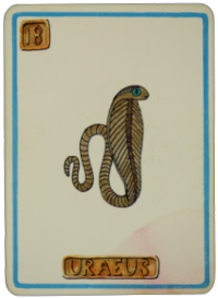 Cartouche Card - Uraeus